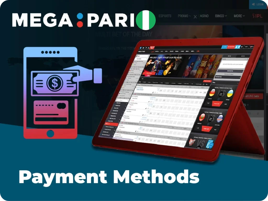 Payment Methods on Megapari Nigeria